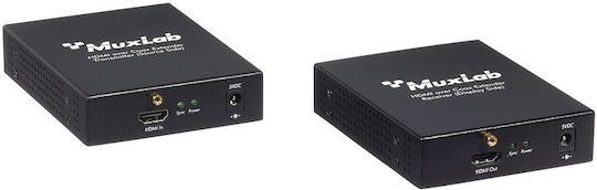 Muxlab Digital Audio Hdmi Over Coax Extender Аудио Разширител