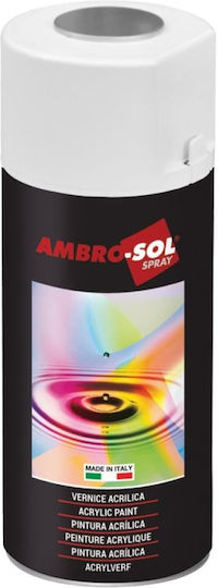 Ambro-Sol Σπρέι Βαφής V400 Ακρυλικό Zinc Yellow RAL 1018 400ml