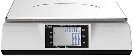 Aclas PS6B Electronic Retail Scale with Weighing Capacity of 30kg and Division 10gr
