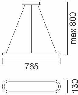 Spot Light 4000 C.W Κρεμαστό LED Panel 36W 76.5x13εκ. Spot Light 4000 C.W Κρεμαστό LED Panel 36W 76.5x13εκ.