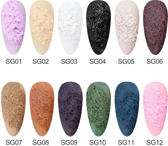 Canni Gypsum SG12 Nail Art Gel Colorful 5gr
