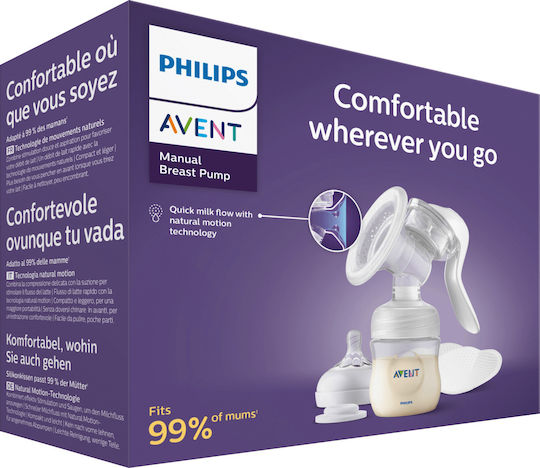 Philips Manual Single Breast Pump Avent White