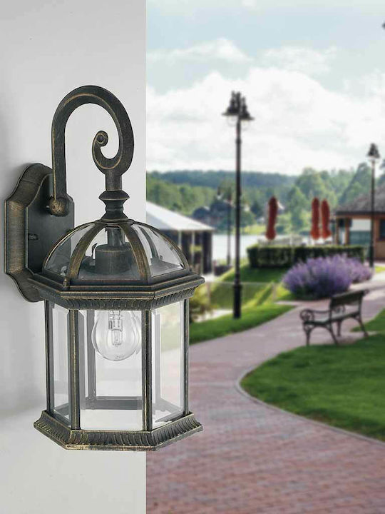 Fan Europe Gaeta Wandmontierte Außenbeleuchtung E27 IP44 20.5x39x20cm