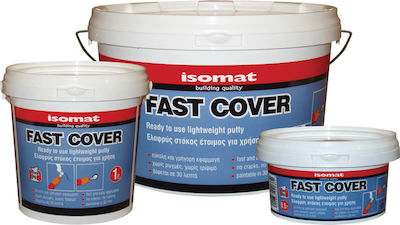 Isomat Fast Cover Chit de spumă Acrilic / Pregătit Alb 1lt 1kg