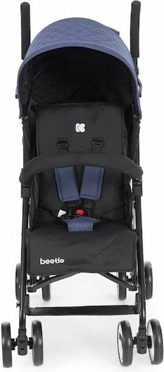 Kikka Boo Beetle Umbrella Stroller Suitable from 6+ Months Blue 6kg