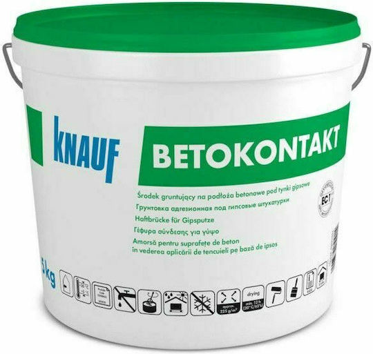 Knauf Betokontakt Primer Potrivit pentru Materiale de construcție 5kg