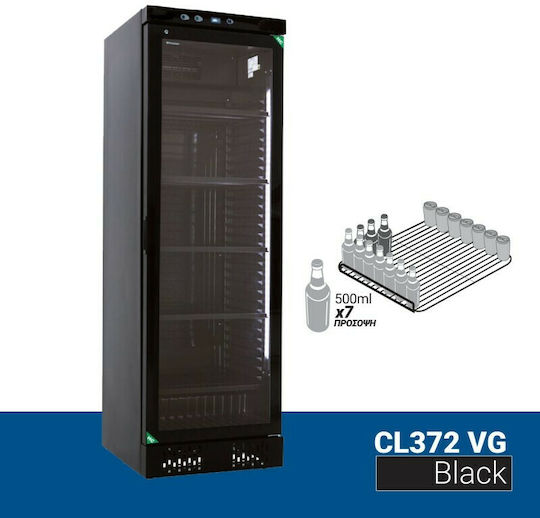 Klimasan CL372 VG Getränkekühlschrank 382Es Einzeltürig H183xB60xT62.4cm
