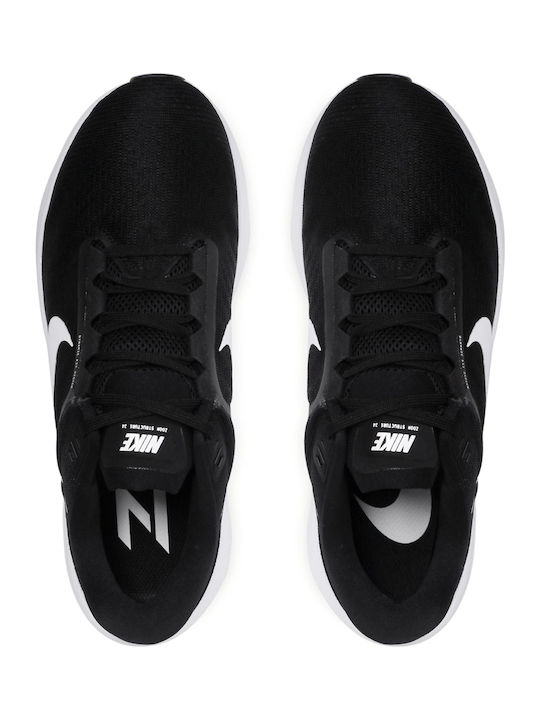 Air Zoom Structure 24 Herren Sportschuhe Laufen Black / White