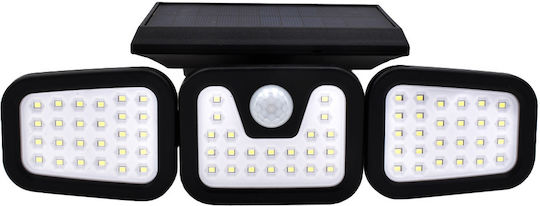 Waterproof Solar LED Floodlight with Motion Sensor IP65