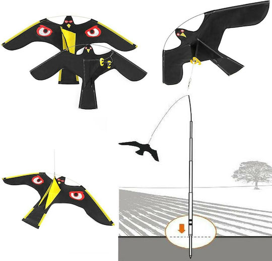 Holland Animal Care Kite Hawk Repellent Scare Birds 140x70m