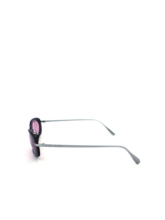 Nina Ricci Women's Sunglasses with Gray Frame and Purple Lens