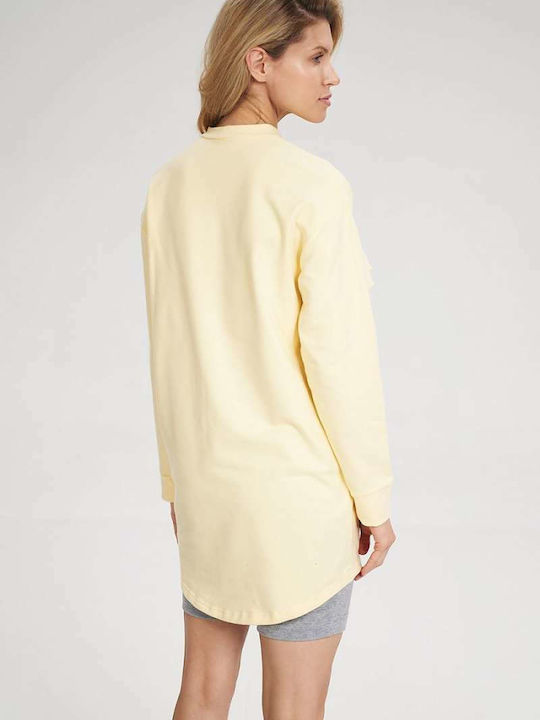 Figl Women's Tunic Dress Long Sleeve Yellow