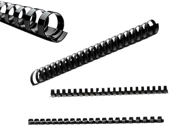 Opus Plastic Spiral Bookbinding 14mm 100 Pieces