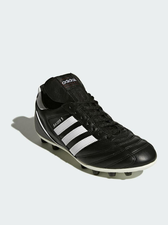 adidas Kaiser 5 Liga Football Shoes with Cleats Black / Footwear White / Red
