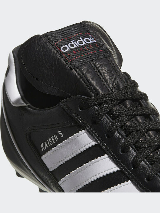 adidas Kaiser 5 Liga Football Shoes with Cleats Black / Footwear White / Red