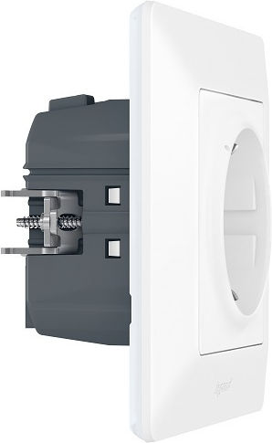 Legrand Valena Life Single Walled Power Socket Wi-Fi White