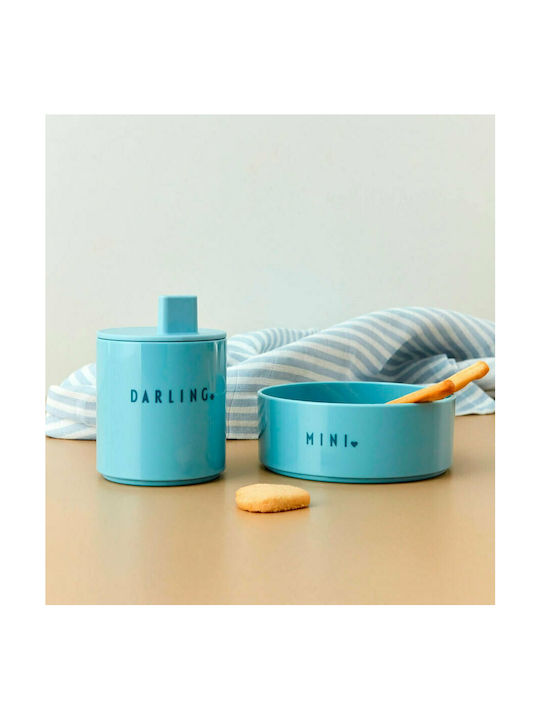 Design Letters Darling Μπωλ Σερβιρίσματος Δημητριακών Στρογγυλό Πλαστικό Μπλε με Διάμετρο 11εκ. Design Letters Darling Μπωλ Σερβιρίσματος Δημητριακών Στρογγυλό Πλαστικό Μπλε με Διάμετρο 11εκ.