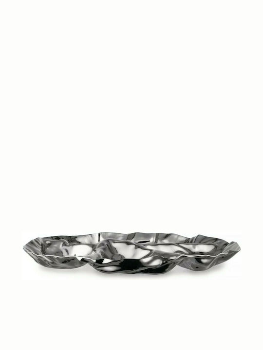 Alessi Pepa Inox Ορντεβιέρα 4 Θέσεων Ασημί Ø32.3xY4cm