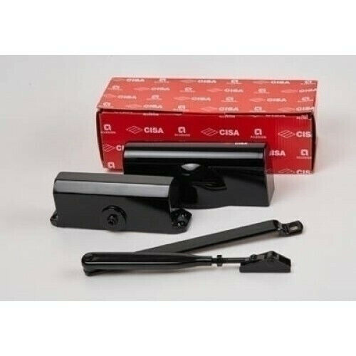 Cisa Door Return Mechanism for Doors up to 110cm and 80kg Black