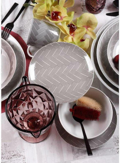Cryspo Trio Plaza Cup Coffee Porcelain Gray 100ml