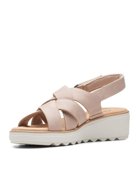Jillian Spring Anatomische Damenplattformen Beige