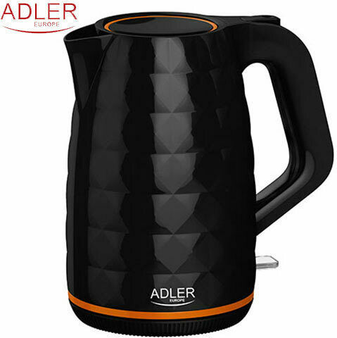 Adler Βραστήρας 1.7lt 2200W Black