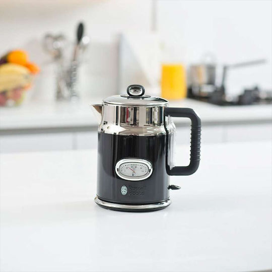 Russell Hobbs Retro Classic Kettle 1.7lt 2400W Black