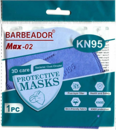 Max Disposable Protective Mask FFP2 Turquoise 20pcs