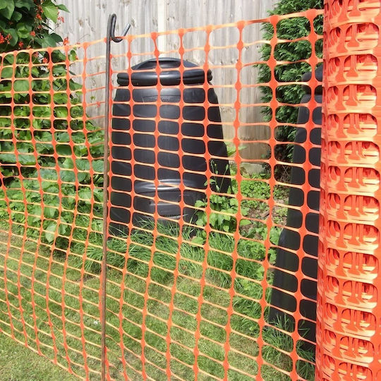 Grasher Barrier Net in Orange Colour 1m x 100cm