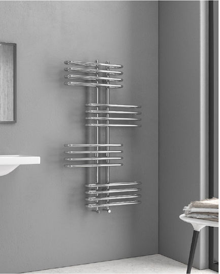 Karag Eden Towel Rail Bathroom 1200x500 364kcal/h Silver