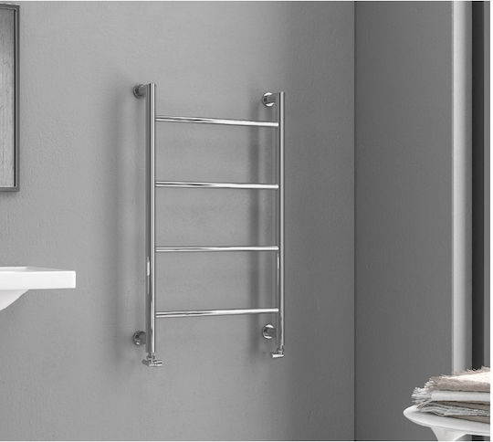 Karag Design 6 Towel Rail Bathroom 900x560 131kcal/h Silver