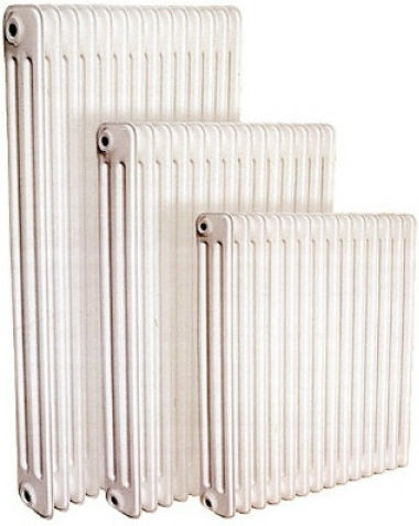Metallourgia Attikis Classic Akan Radiator Body Four Columns IV/905 14 Slices 2380kcal/h White