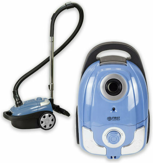 First Austria FA-5541-2 Aspirator 700W cu sac 3lt Albastru deschis