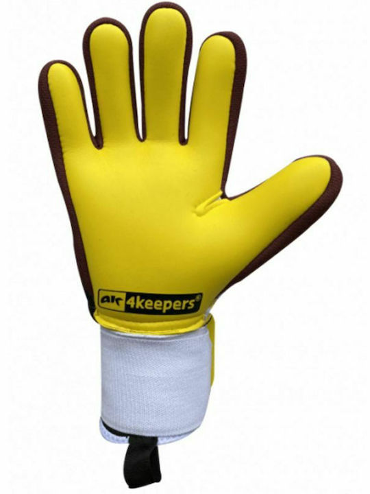 4Keepers Evo Trago NC Γάντια Τερματοφύλακα Ενηλίκων Κίτρινα