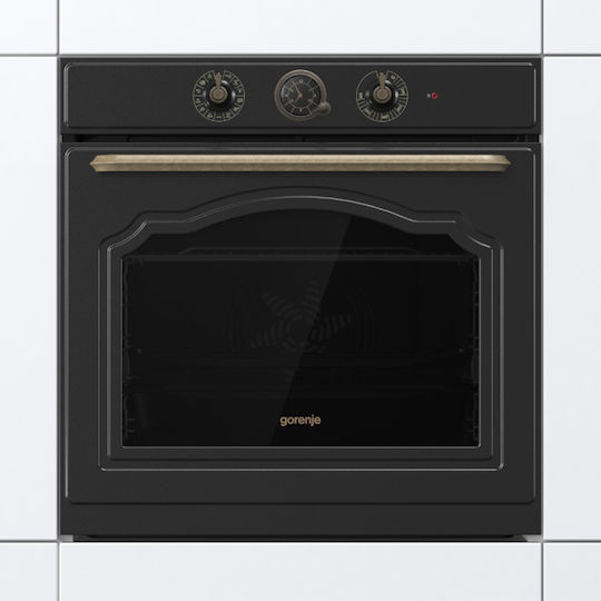 Gorenje Φούρνος άνω Πάγκου 77lt Π59.5εκ. Μαύρος
