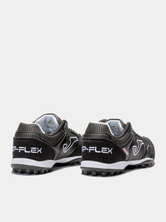 Joma Top Flex Ποδοσφαιρικά Παπούτσια με Σχάρα TF Μαύρα