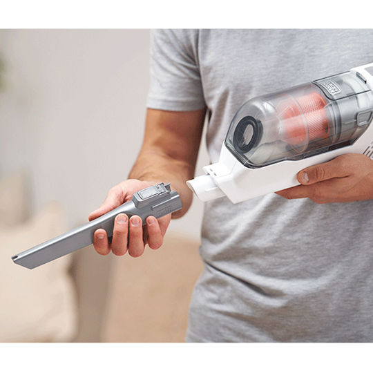 Black & Decker BHFEA515J-QW Rechargeable 2 in 1 Stick & Handheld Vacuum 18V White
