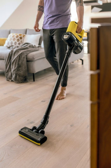 Karcher VC 4s Cordless Sea Rechargeable 2 in 1 Stick & Handheld Vacuum 18V Yellow