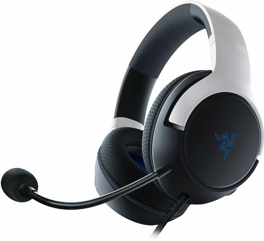 Razer Kaira X for PlayStation Over Ear Gaming Headset with 3.5 mm Connectivity White for PS4