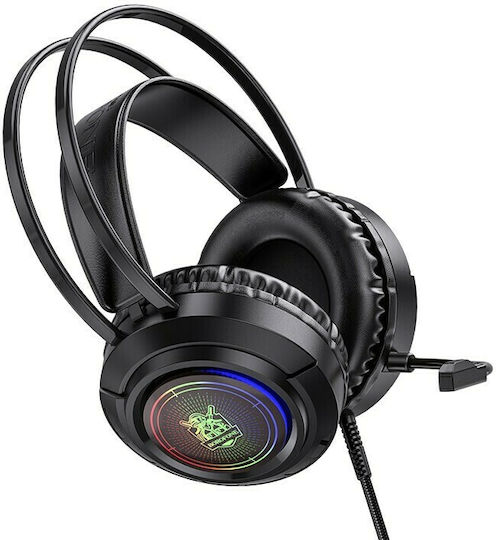 Borofone BO103 Surpass Căști Gaming Over Ear cu Conectivitate 3,5 mm USB