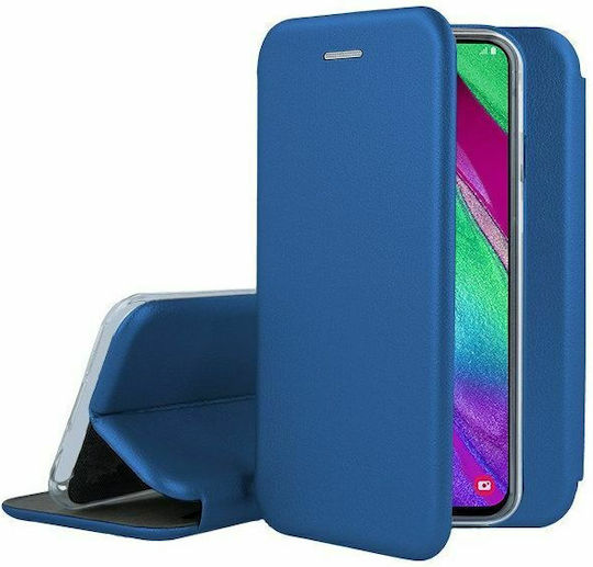 Elegance Book Δερματίνης Μπλε (Redmi 9)
