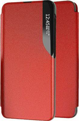 Ancus Smart Flip Synthetic Leather Book Red (Galaxy A02s)