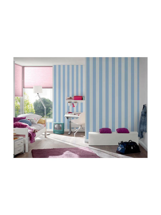 AS Creation Kinder Tapete Stoff Little Love Blue / White B53xH1000cm