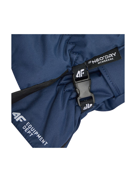 4F Men's Ski & Snowboard Gloves Blue