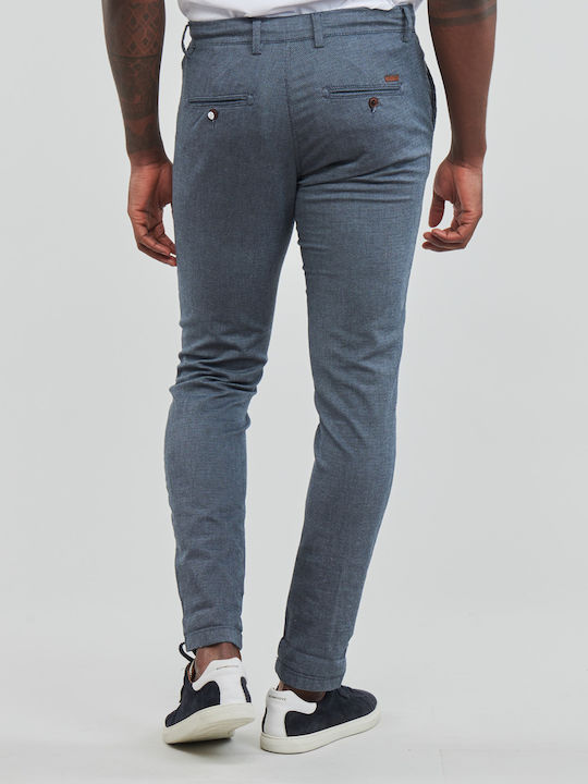 Jack & Jones Pantaloni pentru bărbați Chino Faded Denim