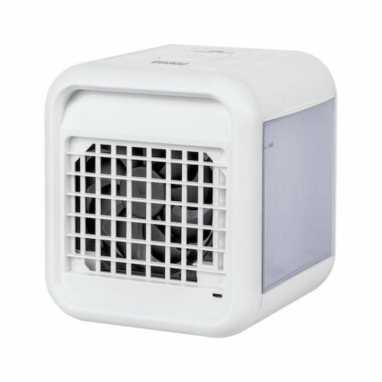 Teesa TSA8041 Mini-Klimaanlage USB mit Wasser und Beleuchtung 8W Weiß