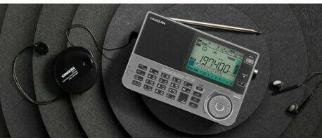 Sangean ATS-909X2 Φορητό Ραδιόφωνο Επαναφορτιζόμενο Μαύρο