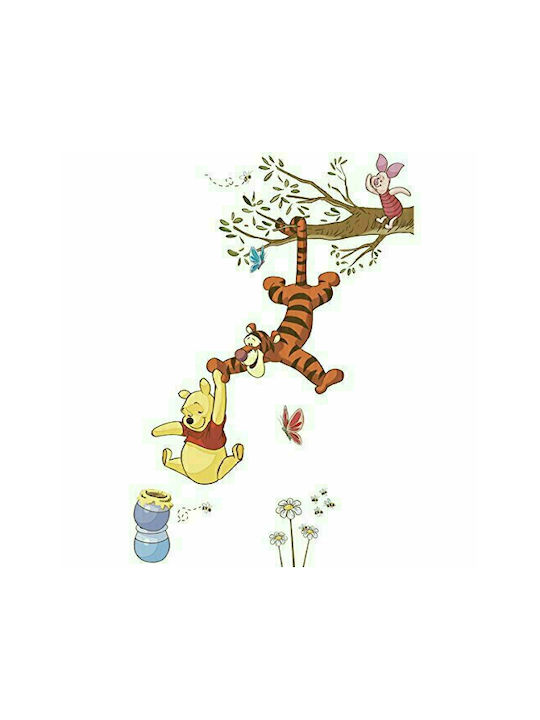 RoomMates Decor Детска стикерна за стена Стена Giant Winnie 39бр