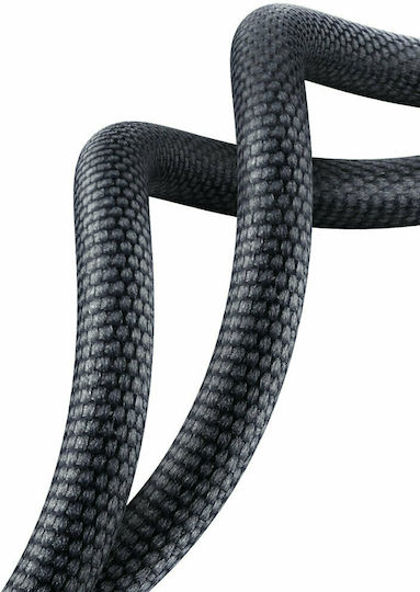 Baseus Kristall Glanz Geflochtenes USB Typ-C Kabel USB 2.0 männlich - USB-A 100W PD Schwarz 2m CAJY000501