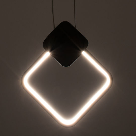 GloboStar Mary Pendant Light Black 20x25x28.5cm
